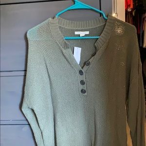 NWT American Eagle button sweater.